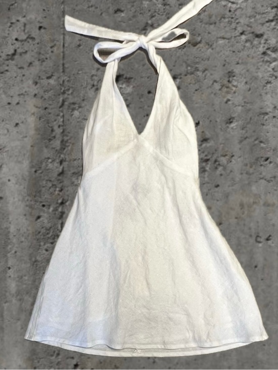 Babaton Dresses & Skirts - Aritzia Linen Mini Dress